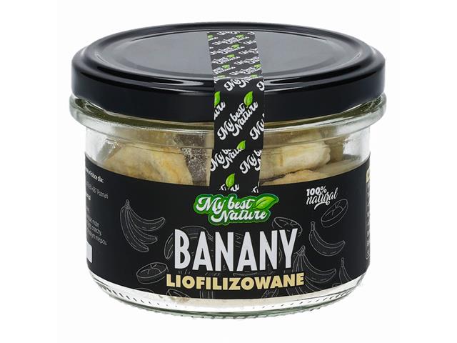 MyBestNature Banany liofilizowane interakcje ulotka owoce liofilizowane  50 g