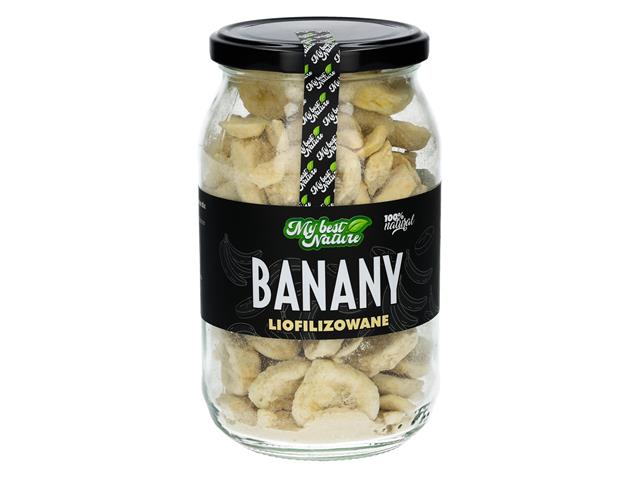 MyBestNature Banany liofilizowane interakcje ulotka owoce liofilizowane  200 g (słoik)