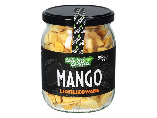 MyBestNature Mango liofilizowane interakcje ulotka owoce liofilizowane  60 g (słoik)