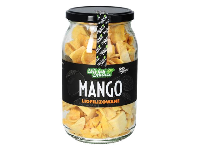 MyBestNature Mango liofilizowane interakcje ulotka owoce liofilizowane  105 g (słoik)