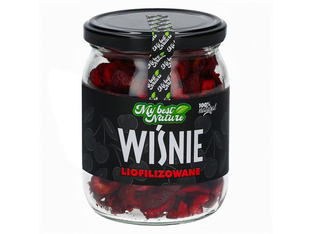 MyBestNature Wiśnie liofilizowane interakcje ulotka owoce liofilizowane  55 g