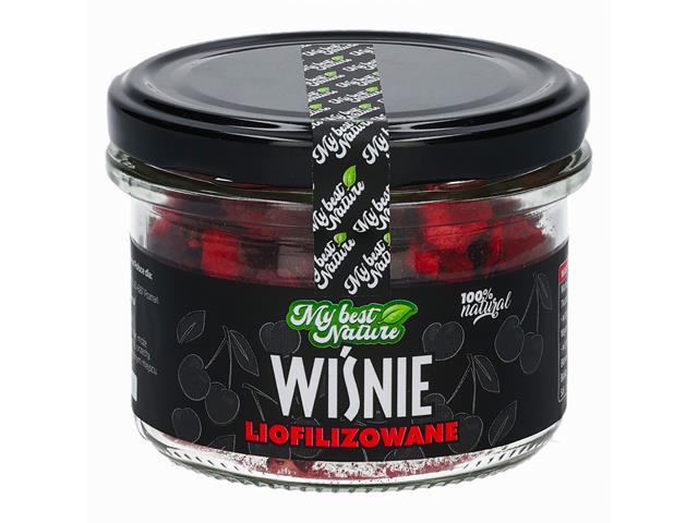 MyBestNature Wiśnie liofilizowane interakcje ulotka owoce liofilizowane  25 g (słoik)