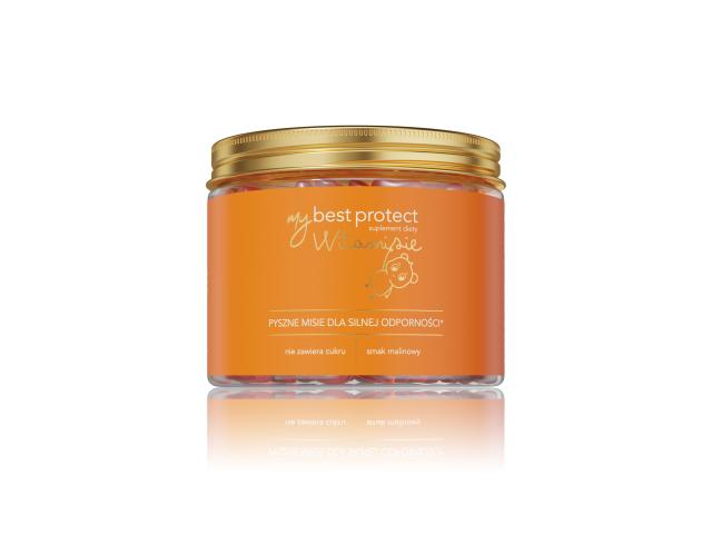 MyBestProtect Witamisie smak malinowy interakcje ulotka żelki 300 g