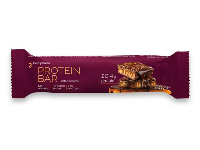 MyBestProtein Bar Baton o smaku słonego karmelu proteinowy interakcje ulotka baton  60 g