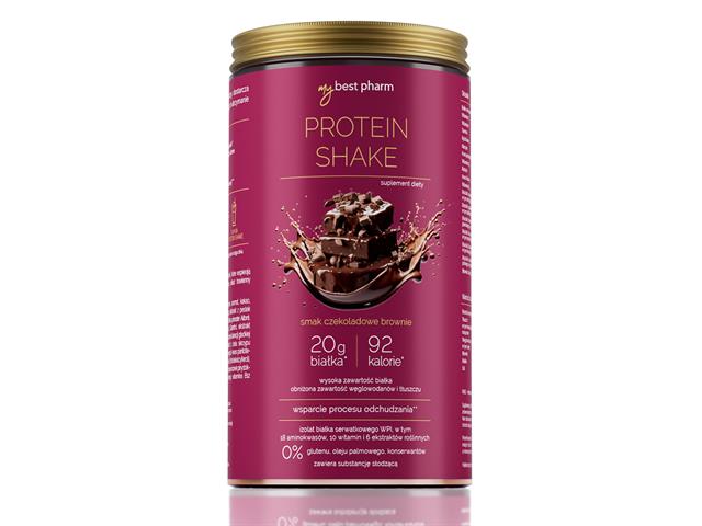 MyBestProtein Shake smak czekoladowe brownie interakcje ulotka proszek  450 g