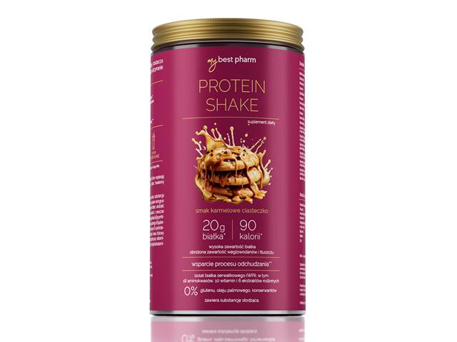 MyBestProtein Shake smak karmelowe ciasteczko interakcje ulotka proszek  450 g