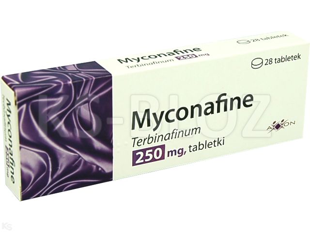 Myconafine interakcje ulotka tabletki 250 mg 28 tabl. | 2 blist.po 14 szt.
