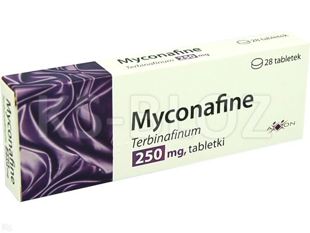 Myconafine interakcje ulotka tabletki 250 mg 