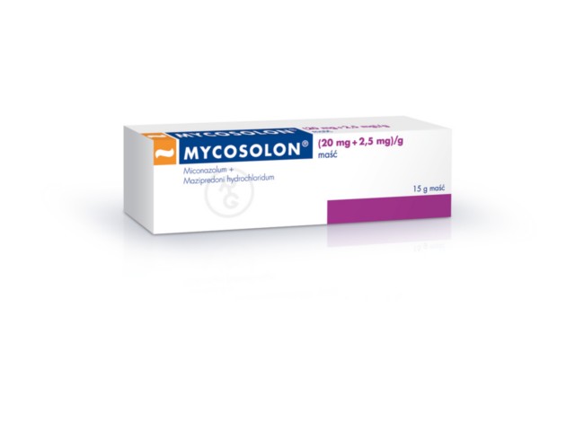 Mycosolon interakcje ulotka maść (2,5mg+20mg)/g 15 g