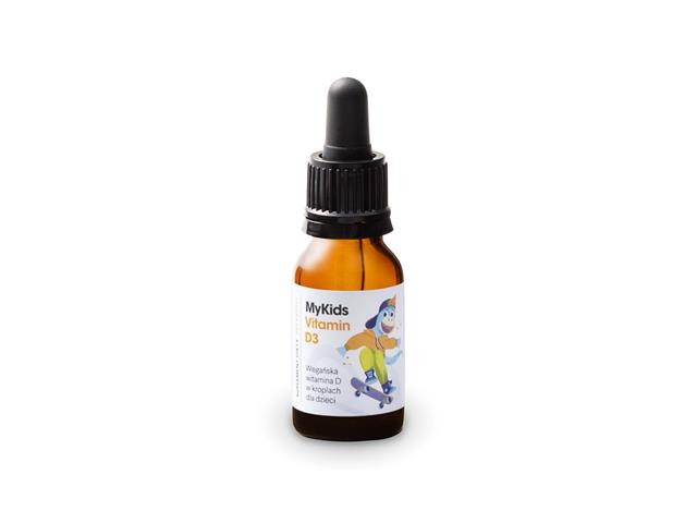 MyKids Vitamin D3 interakcje ulotka krople  9,7 ml