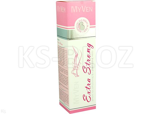 MyVen EXTRA STRONG n/opuchnięte i zmęczone nogi interakcje ulotka aerozol na skórę - 180 ml