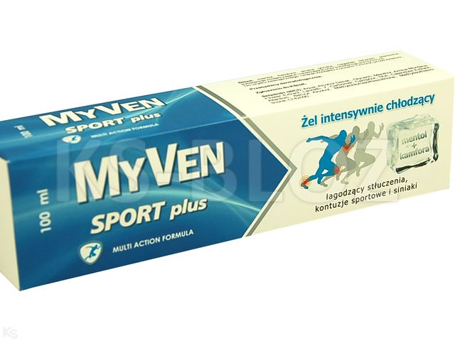 MyVen Sport Plus  Żel chłodzący interakcje ulotka żel  100 ml