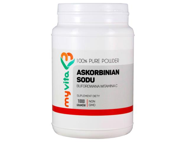 MyVita Askorbinian Sodu interakcje ulotka proszek - 1 kg