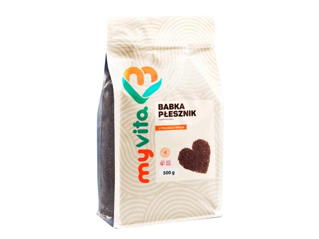 MyVita Babka Płesznik interakcje ulotka nasiona 500 g