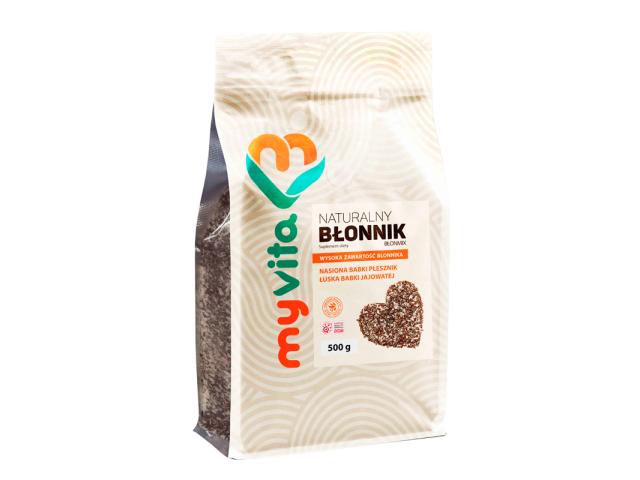 MyVita Błonnik interakcje ulotka nasiona  500 g