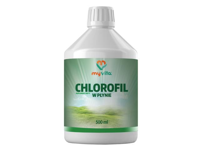 MyVita Chlorofil W płynie interakcje ulotka płyn  500 ml