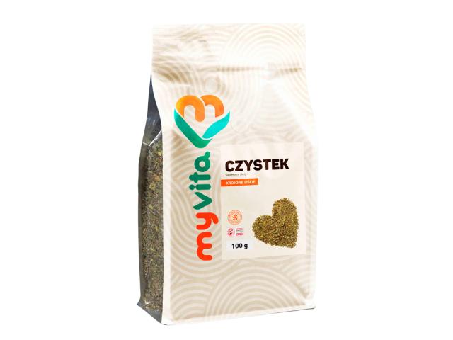 MyVita Czystek interakcje ulotka zioła do zaparzania  100 g
