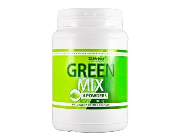 MyVita Green Mix interakcje ulotka proszek 300 g