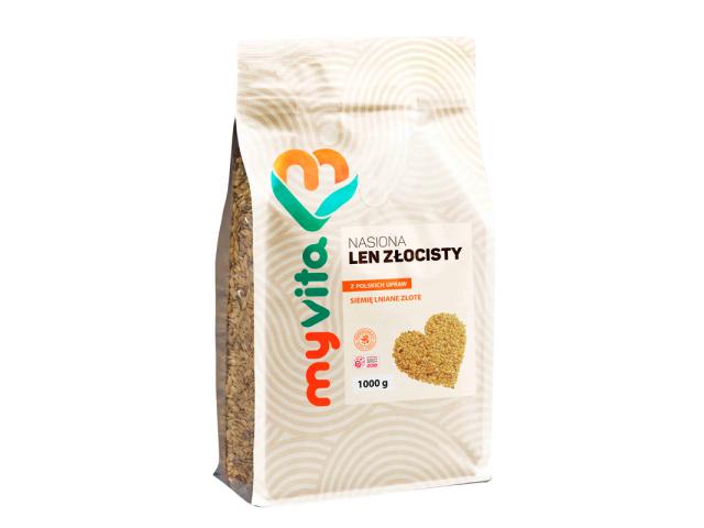 MyVita Len Złocisty Nasiona interakcje ulotka nasiona  1 kg