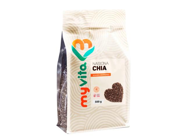 MyVita Nasiona Chia interakcje ulotka nasiona 500 g