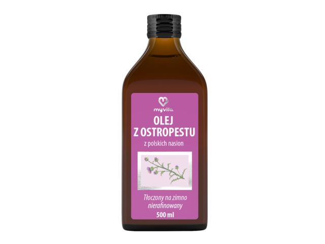 MyVita Olej Z Ostropestu interakcje ulotka olej  500 ml