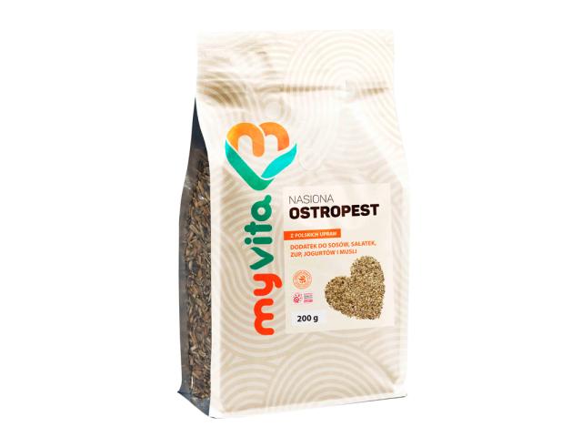 MyVita Ostropest Plamisty Nasiona interakcje ulotka nasiona - 200 g