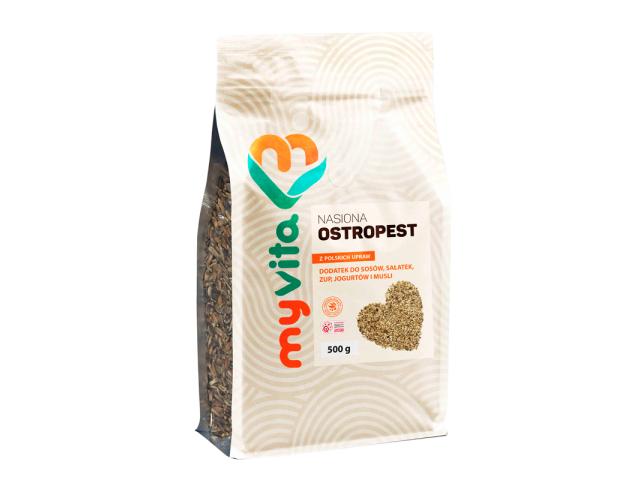 MyVita Ostropest Plamisty Nasiona interakcje ulotka nasiona 500 g