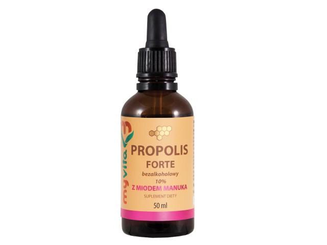 MyVita Propolis Forte interakcje ulotka krople - 50 ml