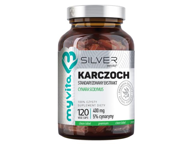 MyVita Silver Karczoch interakcje ulotka kapsułki  120 kaps.