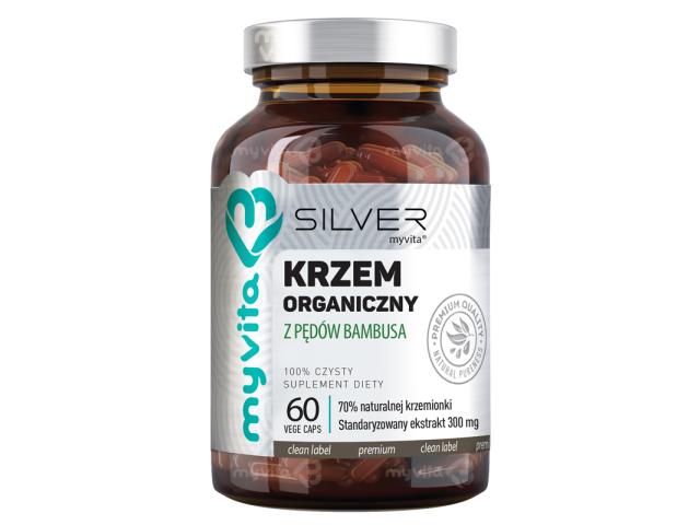 MyVita Silver Krzem Organiczny interakcje ulotka kapsułki  60 kaps.