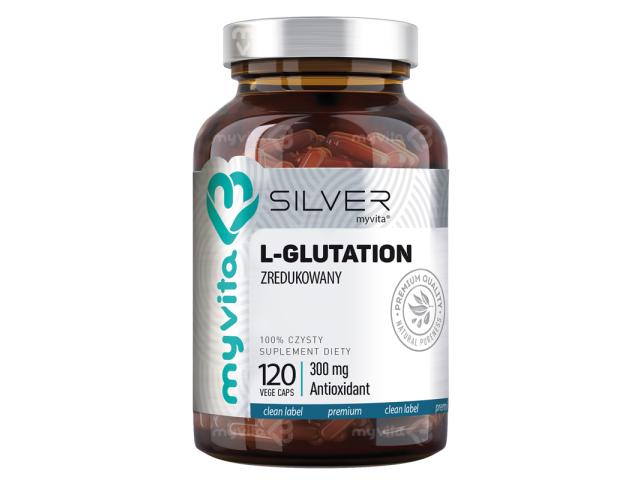 MyVita Silver L-Glutation interakcje ulotka kapsułki  60 kaps.