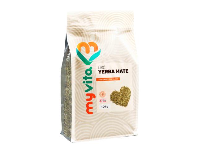 MyVita Yerba Mate interakcje ulotka zioła do zaparzania 100 g