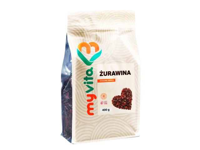 MyVita Żurawina Suszona interakcje ulotka owoc/zioła  400 g