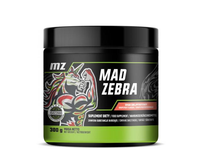 MZ Mad Zebra smak grejpfrutowy interakcje ulotka proszek - 300 g