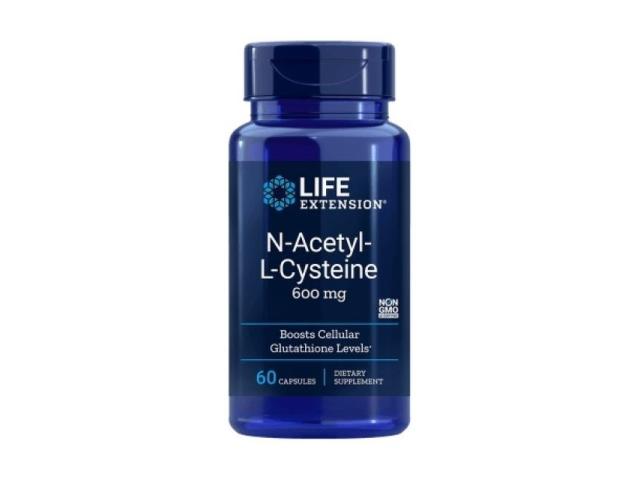 N-Acetyl-L-Cysteine 600 mg interakcje ulotka kapsułki - 60 kaps.