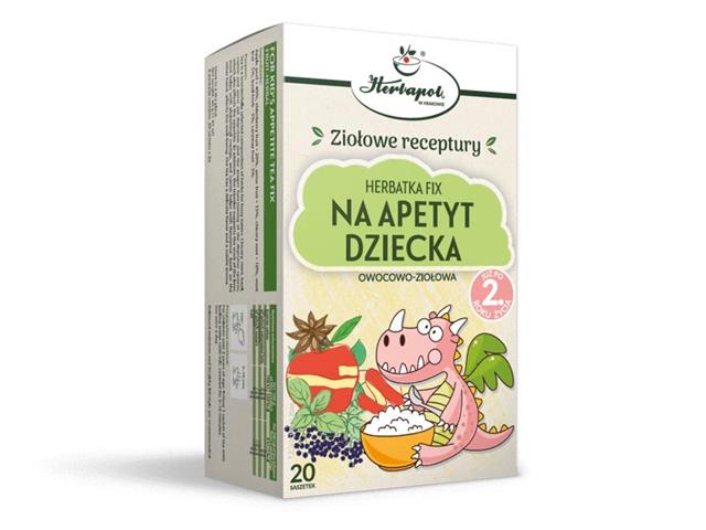 Na Apetyt Dziecka Fix Herbatka interakcje ulotka   20 sasz.