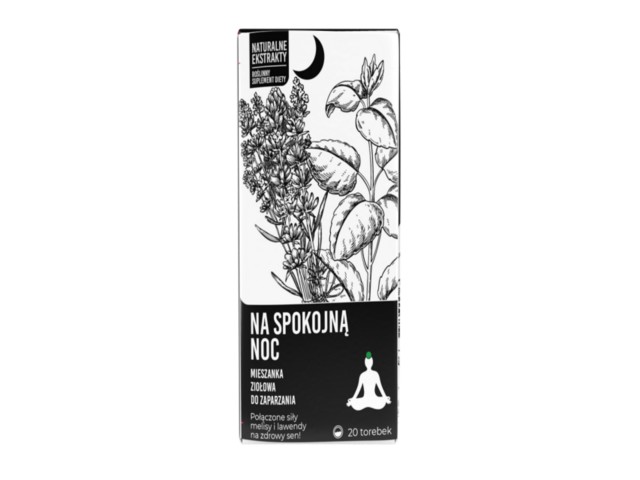Na spokojną noc Mieszanka ziołowa do zaparzania interakcje ulotka mieszanka ziołowa - 20 sasz.