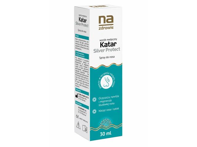 Na Zdrowie Katar Silver Protect interakcje ulotka spray do nosa  30 ml