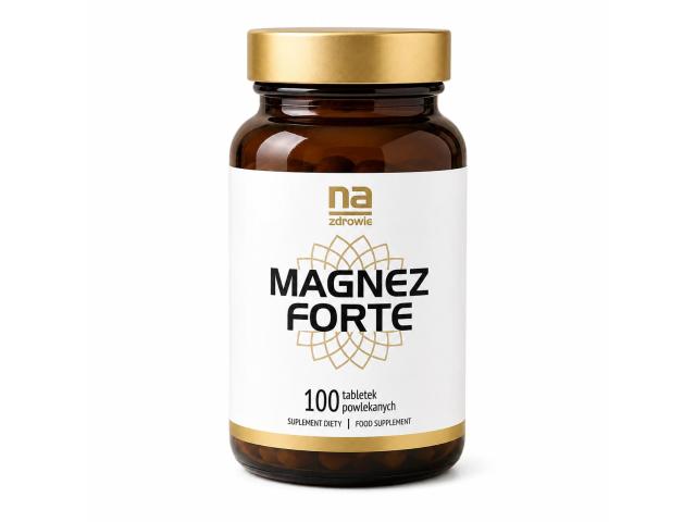 Na Zdrowie Magnez Forte interakcje ulotka tabletki powlekane 100 tabl.