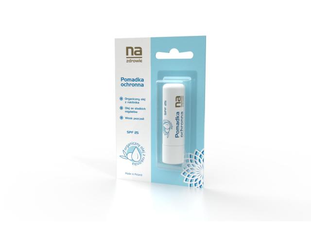 Na Zdrowie Pomadka ochronna SPF 25 interakcje ulotka pomadka do ust 4.9 g