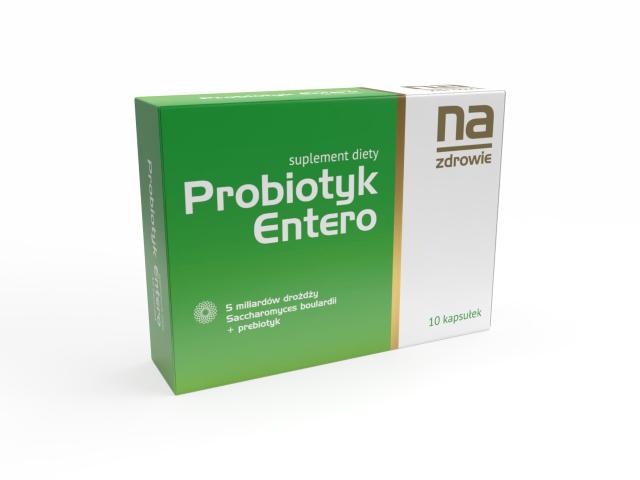 Na Zdrowie Probiotyk Entero interakcje ulotka kapsułki  10 kaps.