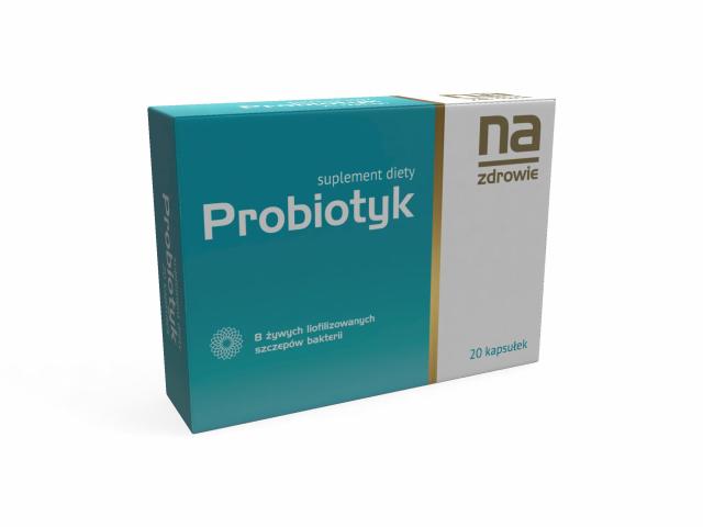 Na Zdrowie Probiotyk interakcje ulotka kapsułki twarde 20 kaps.
