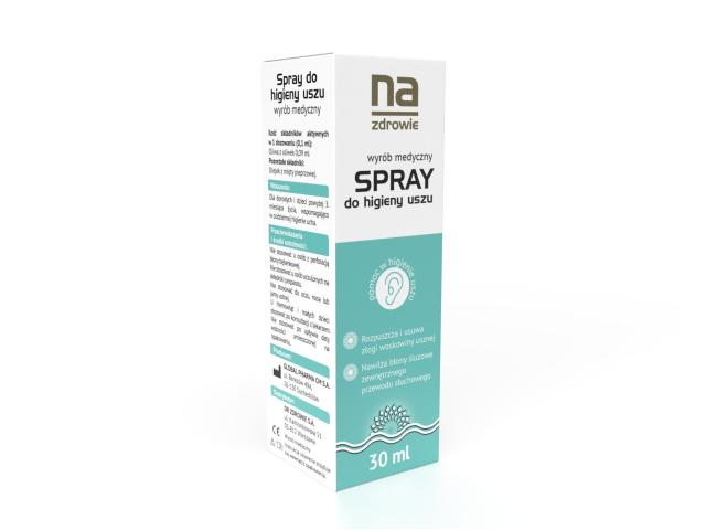 Na Zdrowie Spray do higieny uszu interakcje ulotka spray do uszu 30 ml