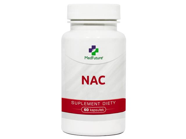 NAC interakcje ulotka kapsułki - 60 kaps.