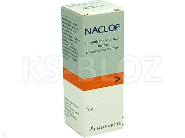 Naclof interakcje ulotka krople do oczu 1 mg/ml 