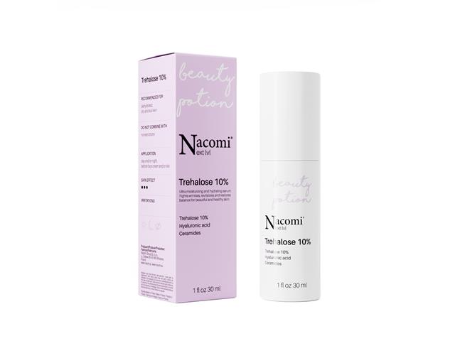 NACOMI NEXT LVL Beauty potion Trehaloza 10% interakcje ulotka   30 ml