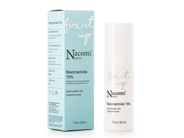 Nacomi Next lvl Fix It Up niacinamide 15% interakcje ulotka serum  30 ml