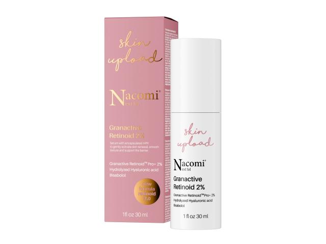 Nacomi Next lvl Granactive Retinoid 2% Serum do twarzy interakcje ulotka emulsja  30 ml