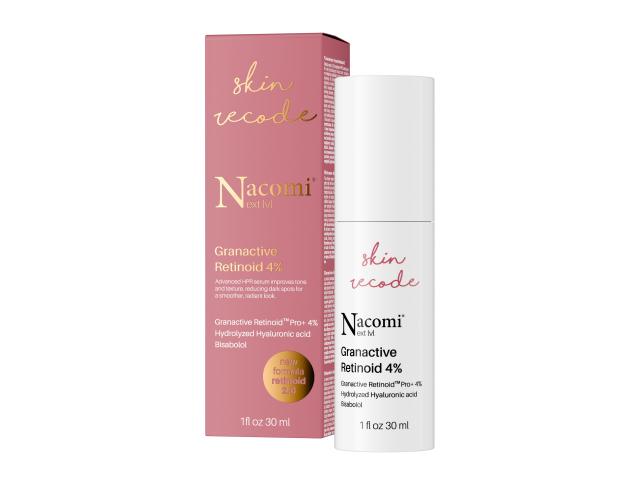 Nacomi Next lvl Granactive Retinoid 4% Serum do twarzy interakcje ulotka serum  30 ml