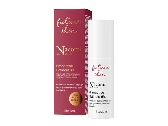 Nacomi Next lvl Granactive Retinoid 6% Serum do twarzy interakcje ulotka serum  30 ml